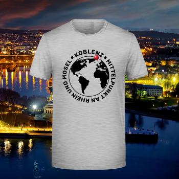 Shirt "Koblenz-Mittelpunkt an Rhein u Mosel"